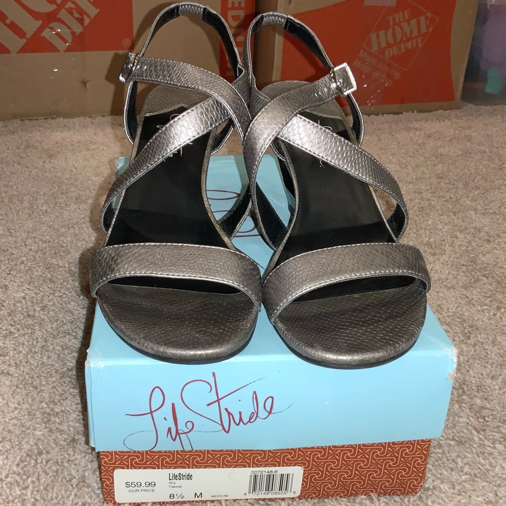 Life Stride Wedge Sandals